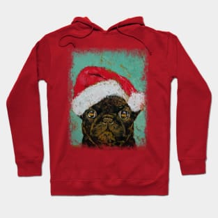 Santa Pug Hoodie